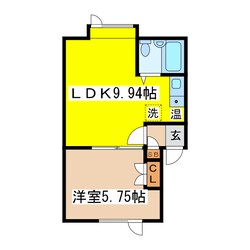 エスコート芦野の物件間取画像